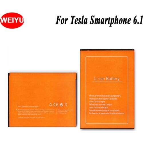 WEIYU 10PCS /LOT For Tesla Smartphone 6.1 Phone Battery For Tesla Smartphone 6.1 Replacement Batteries 2150mAh Hight Capacity