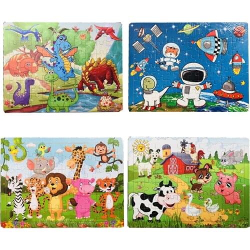 Kids Kids Puzzles Age 3-8 | 60 Piece Puzzles Preschool Educational Learning Toys for Toddlers | Wooden Jigsaw Puzzles Toy Set of