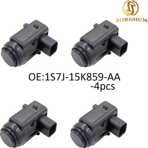 4PCS PDC FOR FORD FOCUS FIESTA FUSION MONDEO TRANSIT PARKING SENSOR 1S7J-15K859-AA