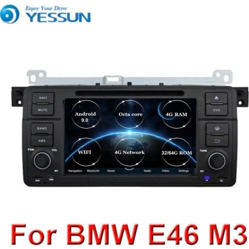 Auto Radio Android Multimedia 9.0 Car DVD Player For BMW E46 M3 318/320/325/330/335 Rover 75 Coupe 1998-2006 GPS