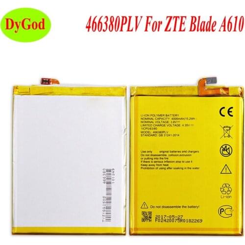 DyGod ZTE Blade A610c Phone Batteries