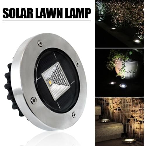 KAIGELIN 2018 Hot Sale Solar Powered Underground Light Household Courtyard Light Grassland Lamp Dropship 6.20