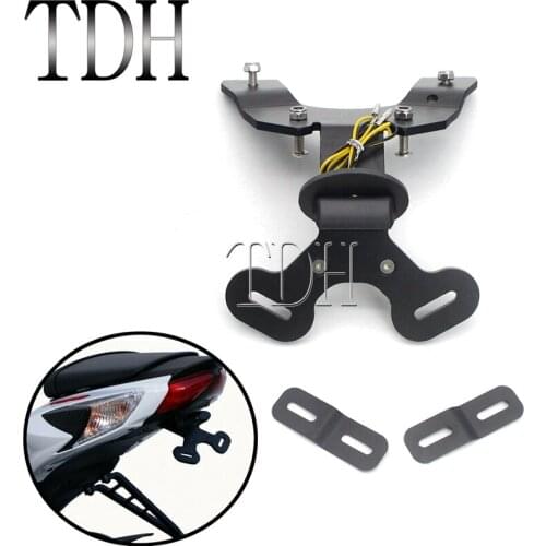 Motorcycle Tail Tidy Fender Eliminator Kit For Suzuki GSXR600 GSXR750 2011-2016 Street Sport License Number Plate Bracket W/LED