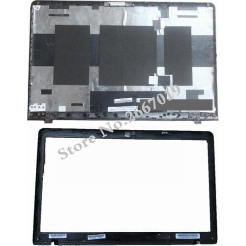 NEW case cover for Samsung NP355V5C NP350V5C 350V5C 355V5C LCD Back Cover BA75-04090A/LCD Bezel Cover BA75-04115A grey