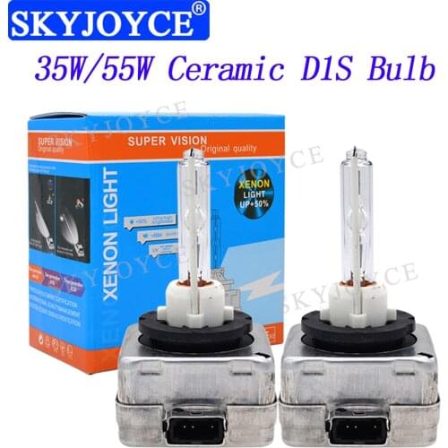 Wholesale 20 Pairs High Brightness 55W D1S HID Bulb 35W D1S 4300K 5000K 6000K 8000K Ceramic Car Headlight 55W D1S Car Light Bulb