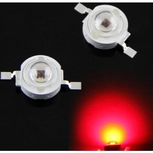 Orange 1w3w5w red infrared ir led lighting chip 590 605 620 660 740 850 940nm