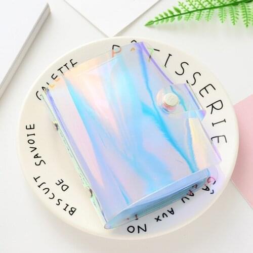 36 Pockets PVC Portable Photo Album Colorful Picture Storage Mini Scrapbooking M68E