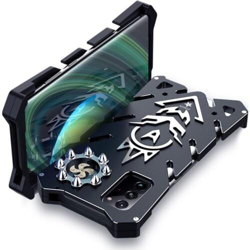 Shockproof Aluminum Metal Phone Case For Samsung Galaxy Note 20 Ultra Case Luxury Special Design Cover For Samsung Note 20 Funda