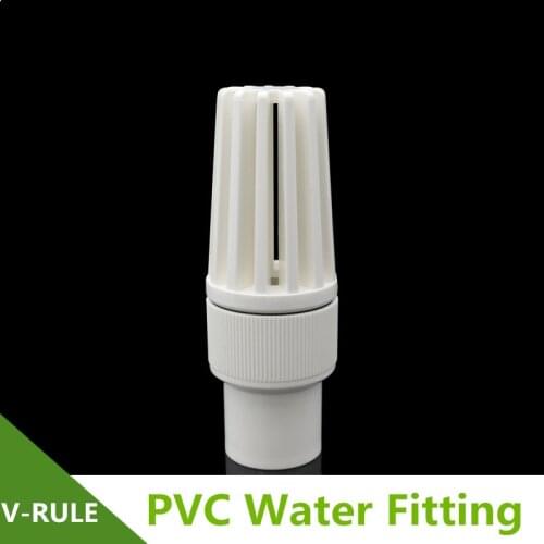 32/40/50/63/75/90/110/160 PVC Water Pipe Foot Bottom Valve Pump Special Valve Replacement