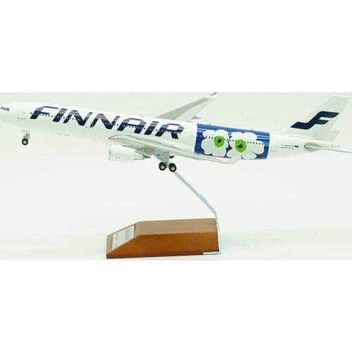 1:200 Scale A330-300 OH-LTO FINNAIR airlines airplane model toys aircraft diecast Metal alloy plane gifts for kids