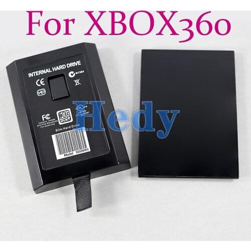 OCGAME 10pcs/lot Internal Hard Drive Disk Case Enclosure Shell hdd case with 500G lable for Xbox360 Slim case
