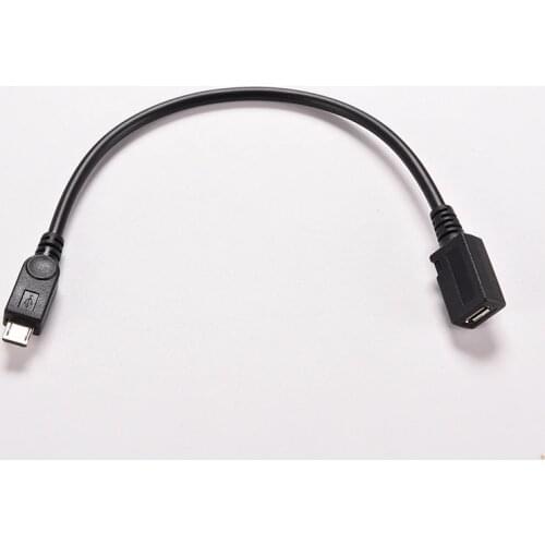 20cm M/F For Micro USB 2.0 Type B Male To Female Extension Charging Cable Cord Cable Wire Extender