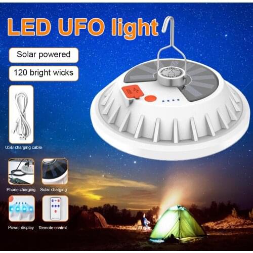 300w USB Mobile Night Market Stall Light Solar Remote Control Lighting emergency light rechargeable led for home Outdoor Camping