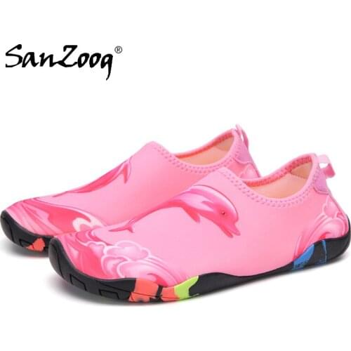 Water Shoes Children Kids Women Men Beach Aqua Barefoot Surf Diving Swimming Waterschoenen Kinderen Barfussschuhe Kinder