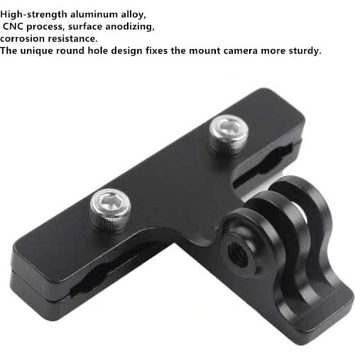 GUB the Saddle Rail Seat Mount Aluminium Stabilizer Armored From the Racing Cycle Seat Mounting Track To Gopro Hero 5 Hero4/3+/3