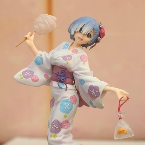 Anime RE: Zero Starting Life in Another World: Rem Yukata Ver. PVC Action Figure Toys 23cm
