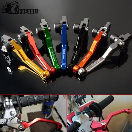 CNC Motorcycle Brake Clutch Levers Motocross Pit Dirt Bike Pivot Handbar For Kawasaki KLX150S KLX150 S 2009-2013 2012 2011 2010