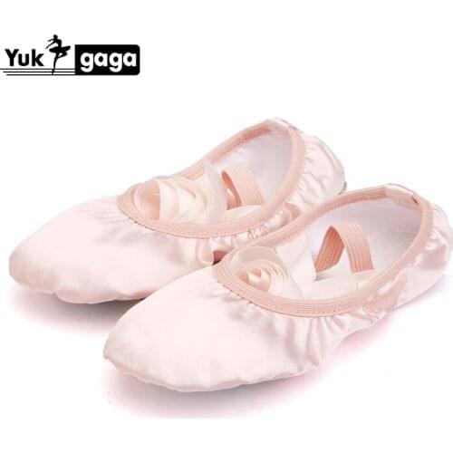 Child and Adult ballet pointe dance shoes ladies professional ballet dance shoes with ribbons shoes woman