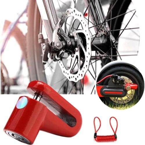 Electric Scooter Lock Anti-Theft Disc Brakes Lock for Bike and Skateboard Wheels