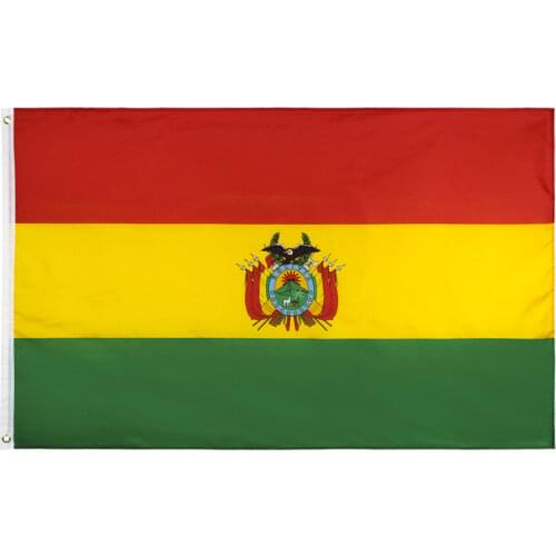 Jemony 60X90 90X150cm BOL Plurinational State Bolivia Flag For Decoration
