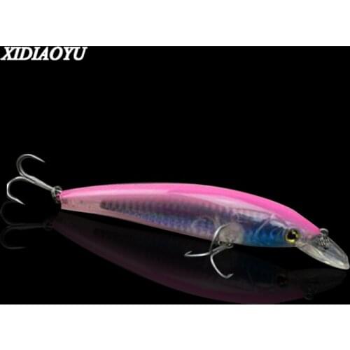 Minnow 32g 135mm fishing bait remote floating diving depth 0-1.2M sea fishing bionic hard bait
