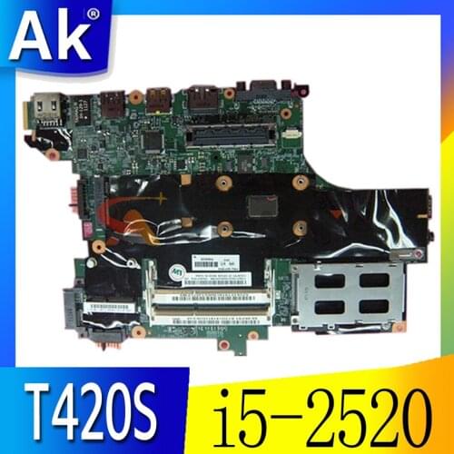 Thinkpad notebook motherboard is suitablePln i5-2520 SWG N-AMT Y-TPM for T420S independent graphics card.63Y1735 04W1645 04W2012