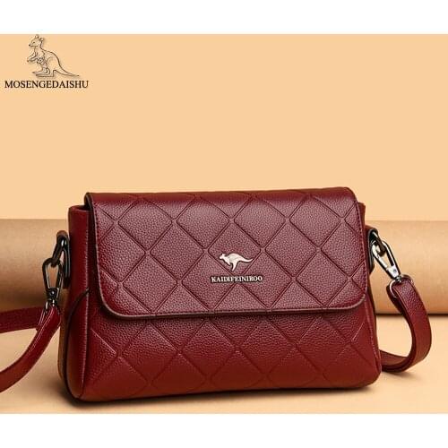 2021 Fashion Letter Design Ladies Shoulder Bag Luxury Designer High Quality PU Leather Women Messenger Bags Bolsos De Mujer Sac
