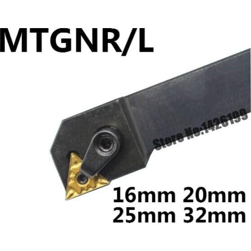 1PCS MTGNR1616H16 MTGNR2020K16 MTGNR2525M16 MTGNR3232P16/22 MTGNR2525M22 MTGNL CNC Lathe Cutting Tools External Turning Tool