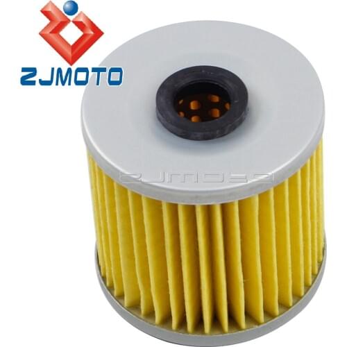 1x Motorcycle HF123 Oil Filter For Kawasaki Motorcycle Z200 BJ250 KL KZ 250 Z250 KL KLX 600 650