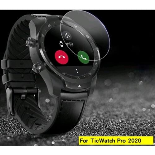 5pcs Anti Scratch HD Tempered Glass For Ticwatch Pro 2020 Smart Watch Protective Screen Protector for Tic Watch Pro Film Guard