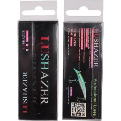 50pcs Fishing Pvc Bags for Fishing Lures Color Card Fishing Gear