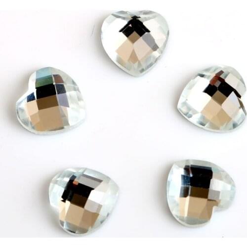 Promotion! 20pcs/lot Clear white heat Crystal HotFix FlatBack Rhinestones DIY clothing accessories