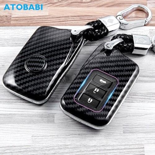 ATOBABI ABS Car Key Cases For Lexus ES300 ES330 ES350 IS300 IS250 IS350 LS460 RC200 RC350 GS300T GS350 GS450H Smart Remote Cover