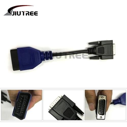 Car OBDII OBDii OBD II cable PN 448013 OBDII Adapter Cable for Diesel Truck Diagnostic tool USB Link 125032