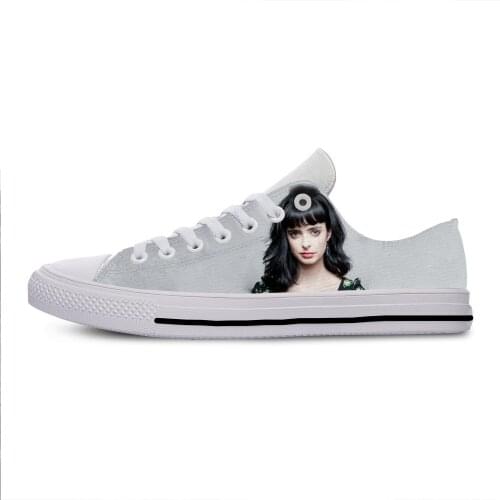 2019 Hot Cool Fashion Pop Funny New Summer High Quality Sneakers Handiness Casual Shoes 3D Printed For Men Women Krysten Ritter