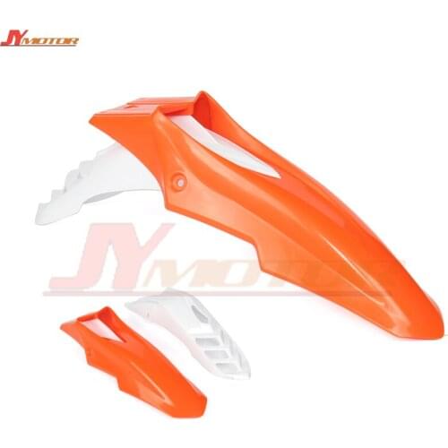 Motorcycle Dirt Bike Motocross Supermoto Front Fender Super Moto Supermoto Evo fit for DRZ KX YZ WR XR ATK TM Gas Gas