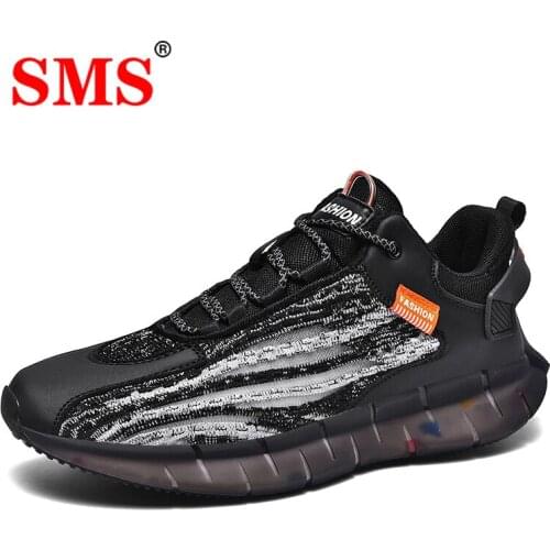SMS Mens Running Shoes Men Casual Male Sneakers Breathable Non Slip Sports Zapatos De Mujer Hombre Plus Size Zapatillas Sneaker