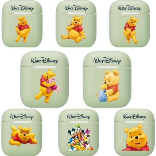 Popular Winnie Bear Honey Soft Silicone Cases For Apple Airpods 1/2 Protective Case Bluetooth Wireless Earphone Cover For Apple