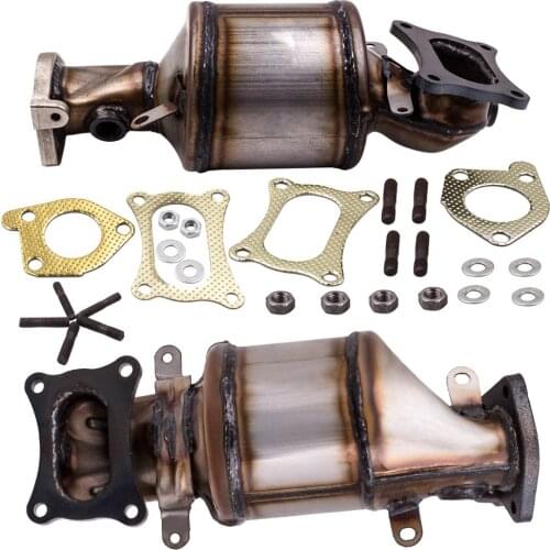 Front Left & Right Exhaust manifold Catalytic Converter For Honda Accord Crosstour 3.5L 2010-2011