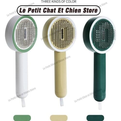 Pet Comb Trimmer Dog Hair Removal Brush Cats UV Lamp Sterilization and Mite Removal Comb for Dogs Grooming Tool Hair Brush