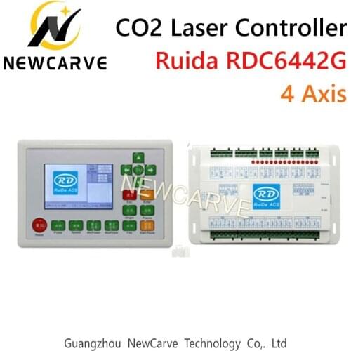 Ruida RDC6442G CO2 Laser Control System 4 Axis DSP Controller For Co2 Laser Cutting Machine RDC6442G NEWCARVE