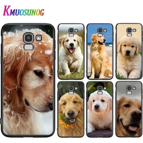 Golden retriever For Samsung Galaxy J2 J3 J4 Core J5 J6 J7 J8 Prime duo Plus 2018 2017 2016 Silicone Phone Case