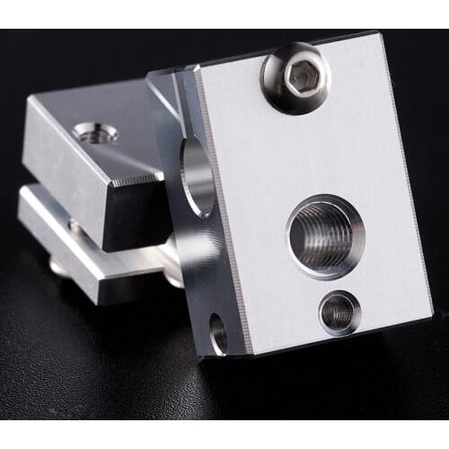 Ultra-precision V6 Heater Block for Sensor Cartridges for E 3D HOTEND titan extruder PT100 sensor HT-NTC100K 3D Printer Parts