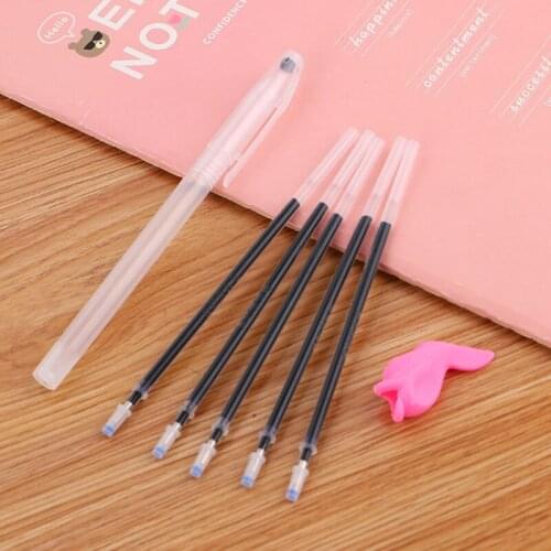Creative Stationery Student Calligraphy Disappearing Pen Set Calligraphy Practice Automatic Fading Pen Groove Copybook Magic Pen