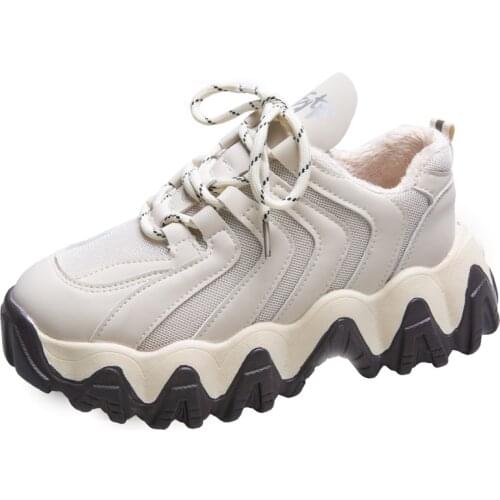 Spring Women Chunky Sneakers Platform Brand Tenis Female Womens Casual Shoes Woman Fashion Mixed Colors walking Sneakers U13-79