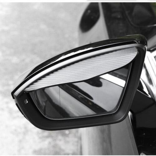Car Rearview Mirror Sun Visor Eyebrow Universal 2Pcs Rain Boards Sun Visor Shields Accessories Side Mirror Rain Shield Protector