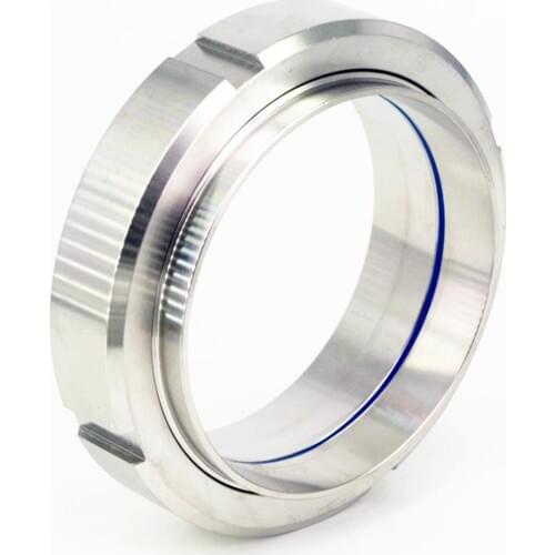 108mm SS304 Stainless Steel Sanitary SMS Weld On Socket Union Set Pipe Fitting For Food Industries
