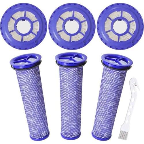 6 Pack Replacement Vacuum Filter for Dyson DC41 DC65 DC66 UP13 UP20 Animal Replaces Part 920769-01 & 920640-01