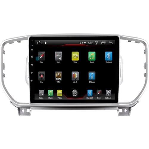 Android 10 2.5D car dvd For kia SPORTAGE/KX5 2016-2019 multimedia GPS Radio stereo gps navigation map camera