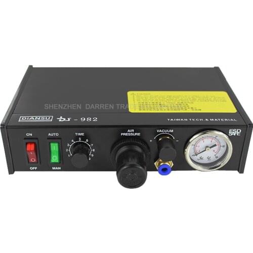 Automatic Glue Dispenser Solder Paste Liquid Semi Automatic Dispensing Machine Controller Dropper DS-982